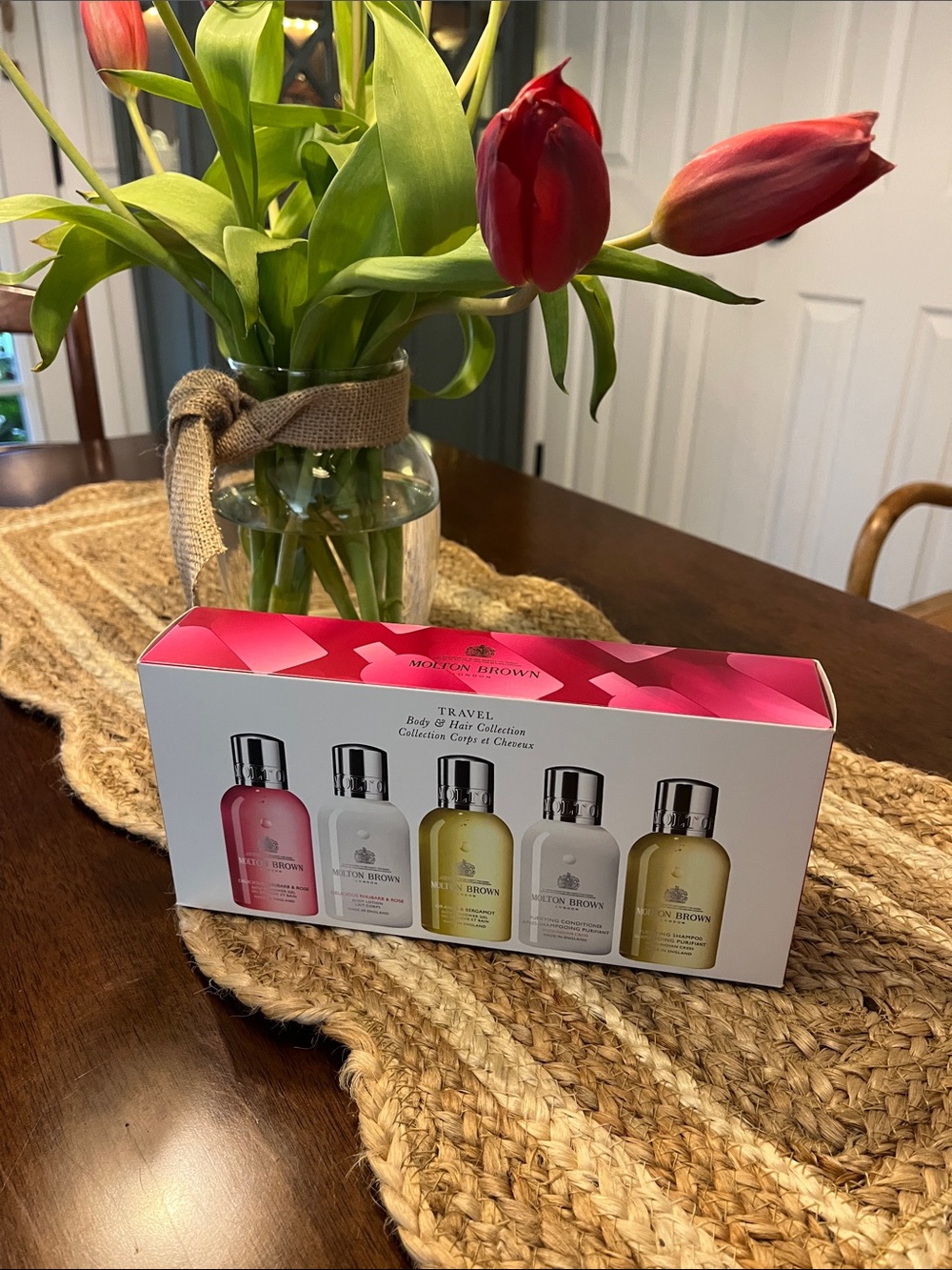 Molton Brown Mini Body & Hair Collection - Pink, Yellow, White